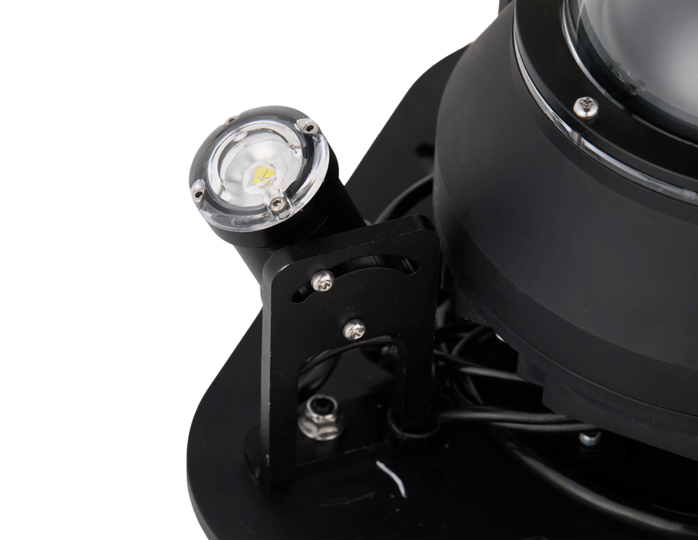 水下360°全景云台高清摄像头 LED照明 全方位监控