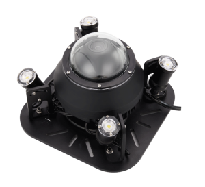 水下360°全景云台高清摄像头 LED照明 全方位监控